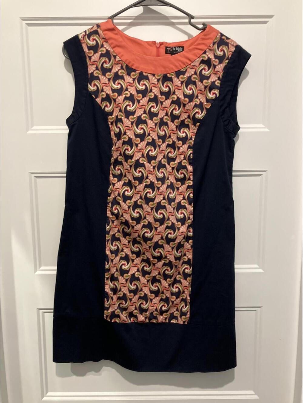 Pre-Loved The Webster Miami Sleeveless Paisley Print Sheath/
